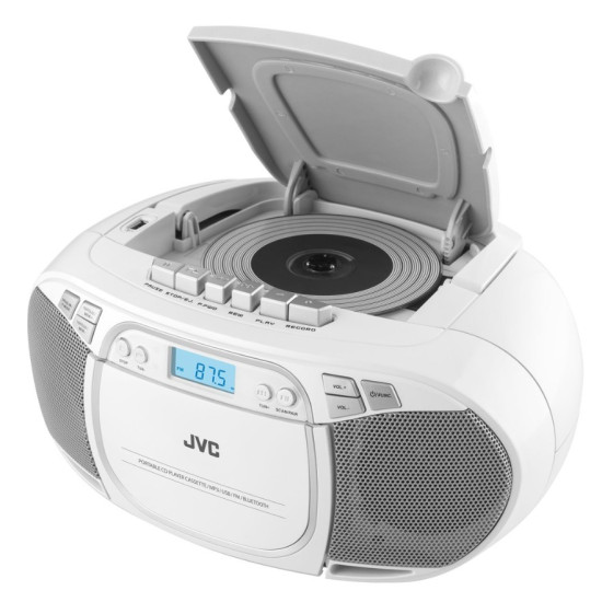 Boombox biały RC-E451W
