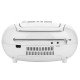 Boombox biały RC-E451W