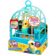 Figurka interaktywna Little Live Pets - Mój prawdziwy ptaszek błękitno-żółty
