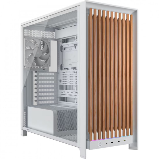 Obudowa FRAME 5000D WOOD RS White/Oak