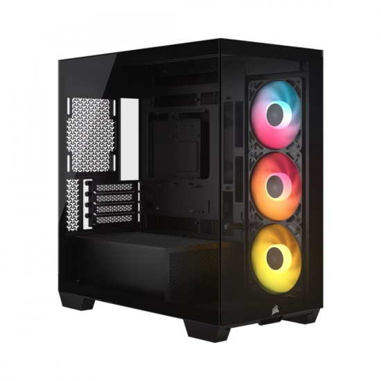 Obudowa 2800X RS-R ARGB mATX Panoramic Black 