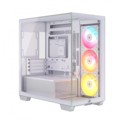 Obudowa 2800X RS-R ARGB mATX Panoramic Biała