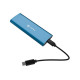 Obudowa SSD zewnętrzna RHINO M.2 NVME USB-C 3.2 horizon blue 