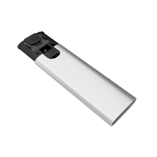 Obudowa SSD zewnętrzna RHINO M.2 NVME USB-C 3.2 arctic silver 
