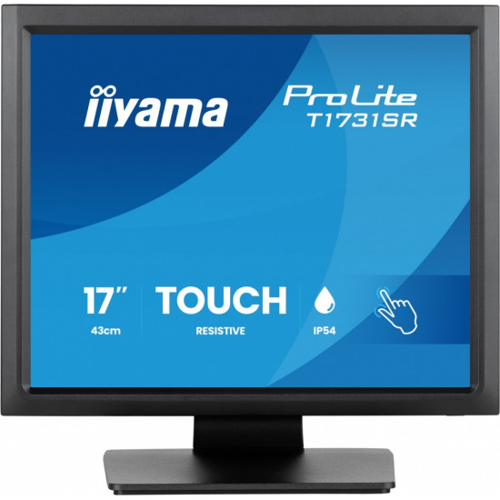 Monitor  17 cali ProLite T1731SR-B2S TN,RESISTIVE,HDMI,DP,VGA,250cd,1000:1,  5ms