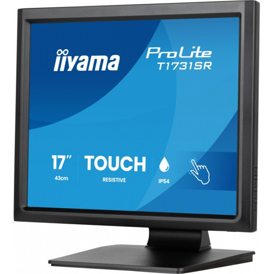 Monitor  17 cali ProLite T1731SR-B2S TN,RESISTIVE,HDMI,DP,VGA,250cd,1000:1,  5ms
