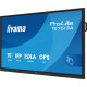 Monitor 75 cali TE7513A-B3AG INFRARED, 40pkt, IPS, 4K, 500cd, 1200:1, WiFi, USB, ANDROID 14, Google EDLA, 2x20W, uchwyt ścienny
