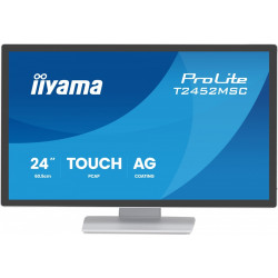 Monitor 24 cale  T2452MSC-W2AG 10PKT,POJ,IPS,HDMI,DP,420cd, biały