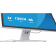 Monitor 24 cale  T2452MSC-W2AG 10PKT,POJ,IPS,HDMI,DP,420cd, biały