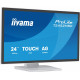 Monitor 24 cale  T2452MSC-W2AG 10PKT,POJ,IPS,HDMI,DP,420cd, biały