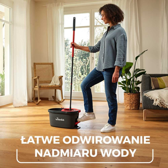 Easy Wring and Clean Turbo mop obrotowy okrągły