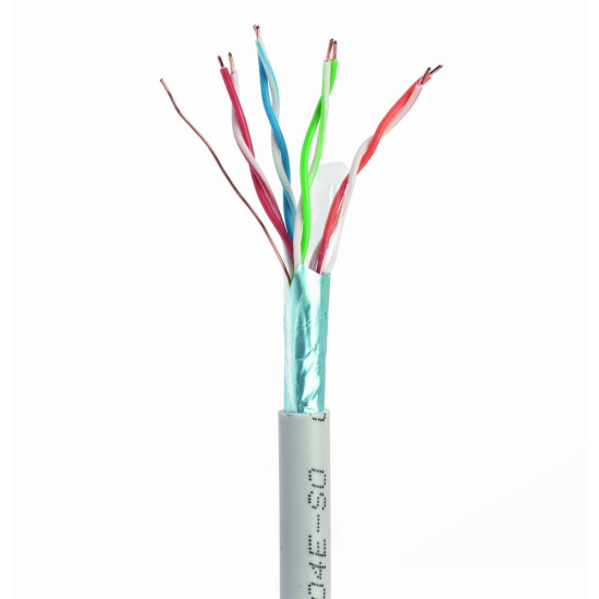Kabel FTP-ekranowany KAT 5e drut aluminiowo-miedziowy 305m 