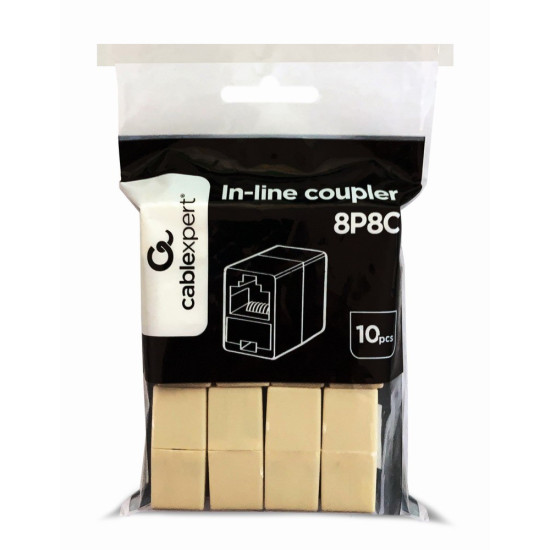 Łącznik kabla Rj45/RJ45 UTP 10 szt.