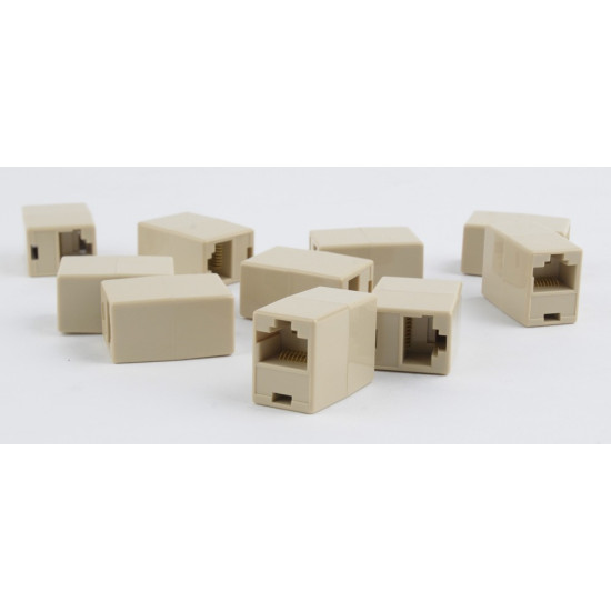 Łącznik kabla Rj45/RJ45 UTP 10 szt.