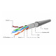 Kabel FTP-ekranowany kat5e linka 305m Al/Cu 