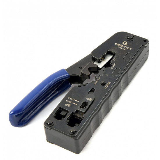 Uniwersalna zaciskarka wtyków RJ45 / RJ12 / RJ11/ Pass-through