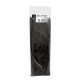 Opaska zaciskowa nylon 25cm/3.6mm (100szt) czarna 
