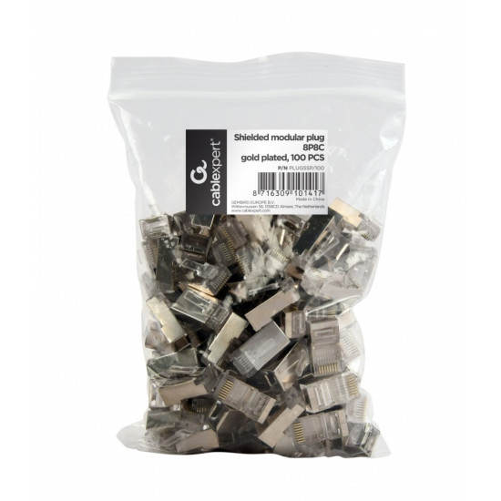 Wtyk sieciowy RJ45 FTP ekranowany/kat.5e/100szt.