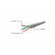 Patchcord kat.6 UTP 1.5m kolor zielony 