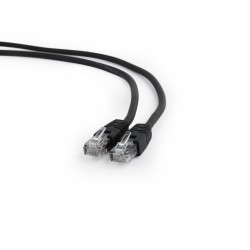 Patch cord Kat.6 UTP 5m czarny 