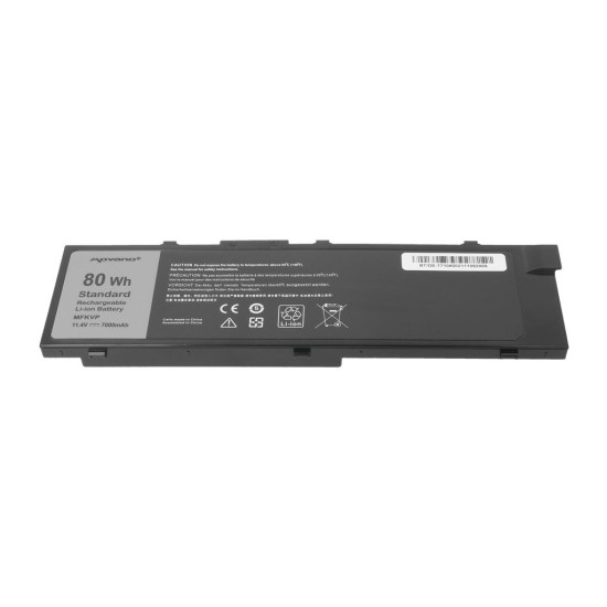 Bateria MFKVP do Dell Precision 15 7510 17 7710 - 7000 mAh (80 Wh)