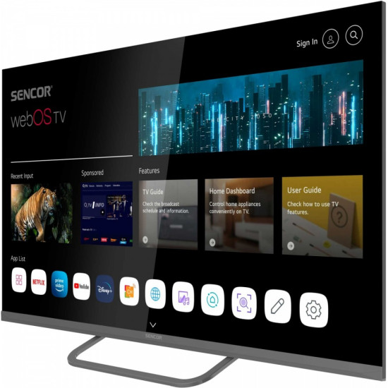 Telewizor LED 32 cale SLE 32S840TCSB Smart webOS WiFi Bluetooth 