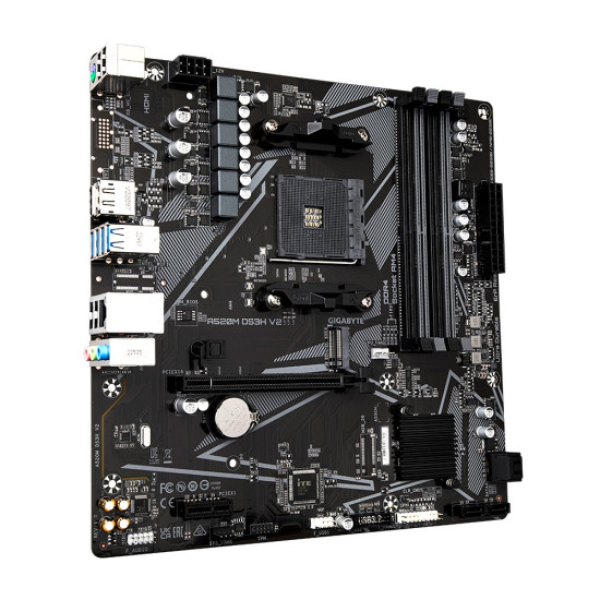 Płyta główna A520M DS3H V2 AM4 4DDR4 HDMI/DP mATX 