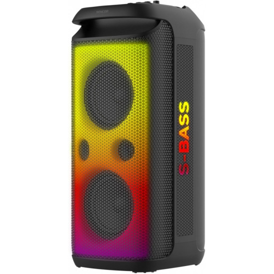 Głośnik imprezowy Partycon BOOST Moc 250W, IPX4, TWS, LED, MIC 