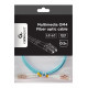 Kabel światłowodowy wielomodowy duplex OM4 50/125, LC/LC, 0.5m