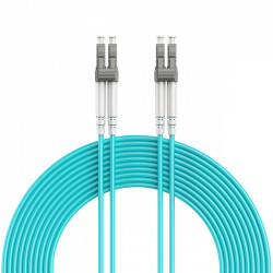Kabel światłowodowy wielomodowy duplex OM4 50/125,LC/LC,15m