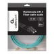 Kabel światłowodowy wielomodowy duplex OM4 50/125,LC/LC,20m