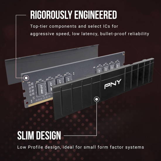 Pamięć 16GB DDR4 3200MHz Low Profile MD16GD4320016LP-BLK 