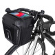 Torba na kierownice GS9 3L sakwa rowerowa czarna 