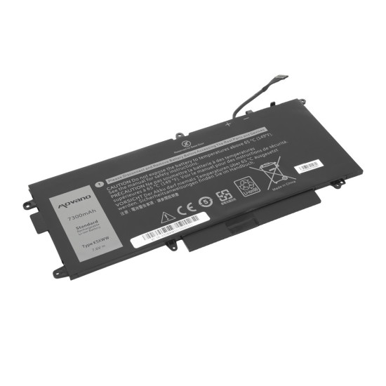 Bateria K5XWW do Dell Latitude 5289 7390 2-in-1 - 7300 mAh (55 Wh)