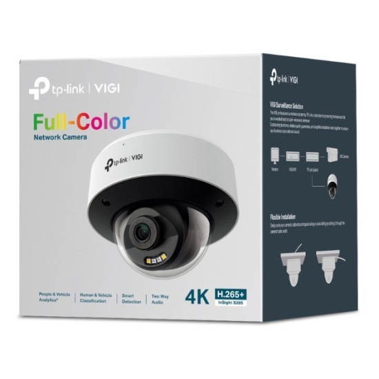 Kamera InSight S285(2.8mm)VIGI 8MP Full-Color Dome