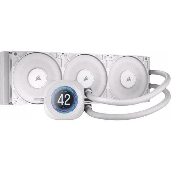 Chłodzenie  NAUTILUS 360 LCD 360mm Liquid biały