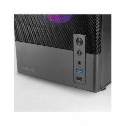 Obudowa MARS MC-ONYX Czarna mATX x3ARGB 