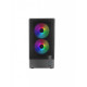 Obudowa MARS MC-ONYX Czarna mATX x3ARGB 