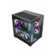 Obudowa MARS MC-VIEW3 Czarna mATX 3xARGB 