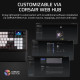 Klawiatura gamingowa Vanguard 96 MLX Plasma czarna