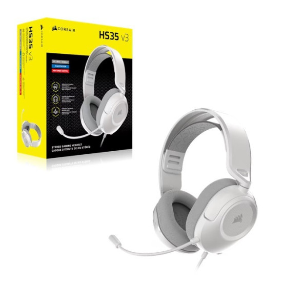 Słuchawki przewodowe HS35 Stereo V3 Białe