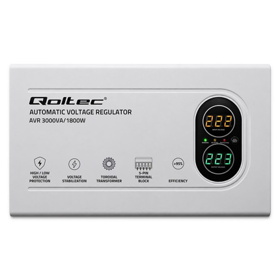 Stabilizator napięcia AVR 3000VA | 1800W 