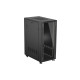 Szafa instalacyjna rack stojąca 19 cali 27U 600x1000 drzwi przeszklone (Flat pack) czarna