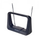 Antena wewnętrzna TV z przewodem koncentrycznym 1.8m, 75Ohm, Filtr 3G/4G, DVB-T/T2