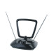 Antena wewnętrzna TV z przewodem koncentrycznym 1.85m, 5G, DVB-T/T2, zgodna z RED