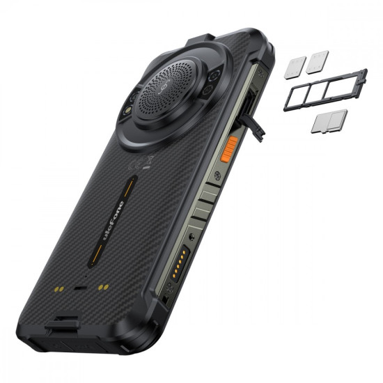 Smartfon RugKing 4G 8/128GB IP69K czarny