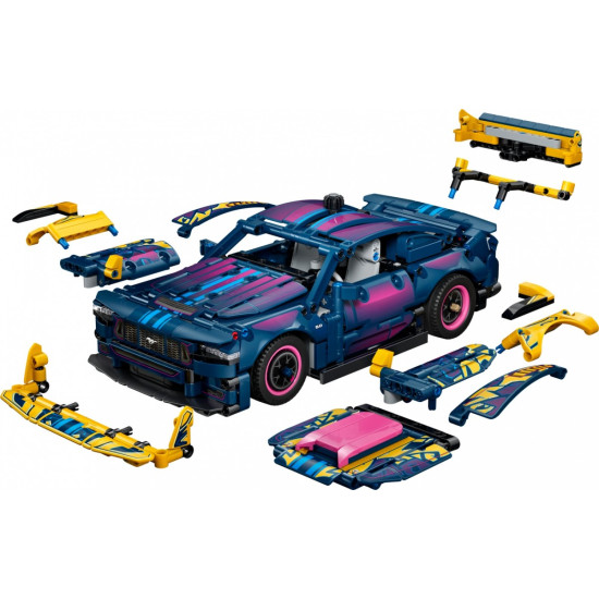 Klocki Technic 42236 Warsztat tuningowy: samochód Ford Mustang GT