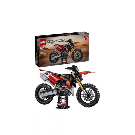 Klocki Technic 42238 Motocykl Ducati Desmo450 MX Factory