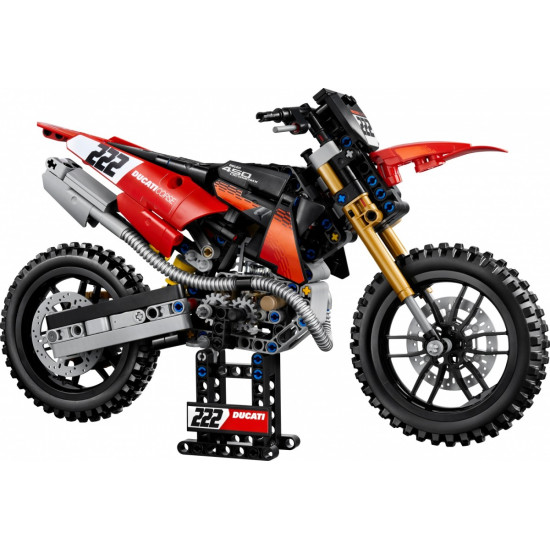 Klocki Technic 42238 Motocykl Ducati Desmo450 MX Factory