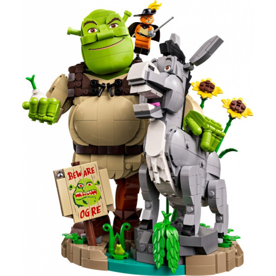 Klocki Shrek 72423 Shrek, Osioł i Kot w butach